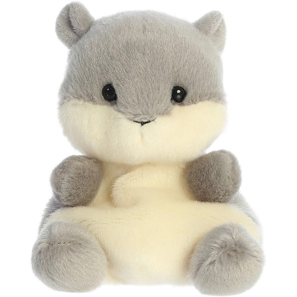 Aurora Palm Pals 5" Gus Grey Squirrel Plush Stuffed Animal